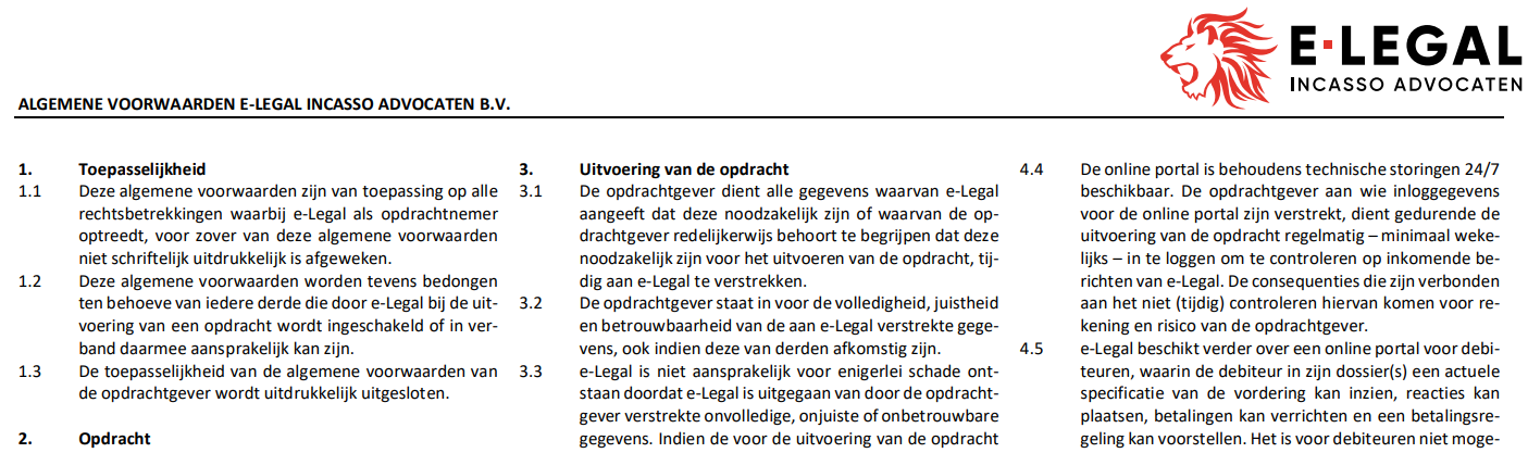 eigendomsvoorbehoud voorbeeld clausule