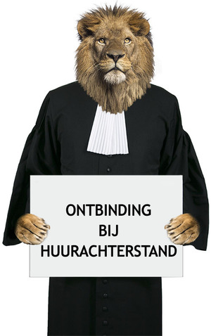 ontbinding bij huurachterstand